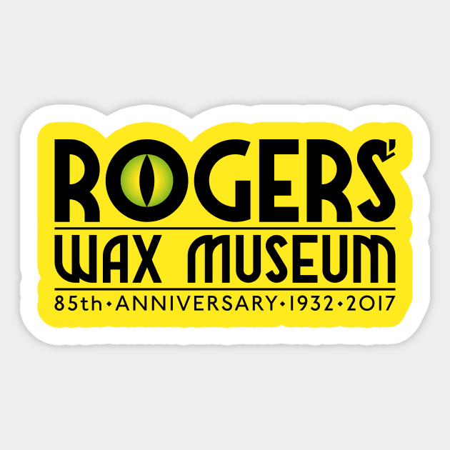 Rogers' Wax Museum for Lights Sticker by Ekliptik